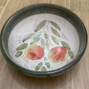 Μπολ κεραμικό διακοσμητικό ρόδι