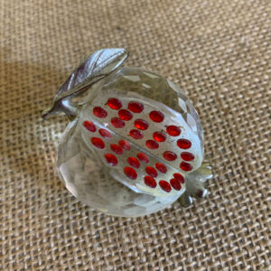 Διακοσμητικό γυάλινο Ρόδι